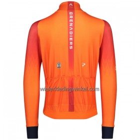 Wielershirt 2022 INEOS Grenadiers Lange Mouw Oranje